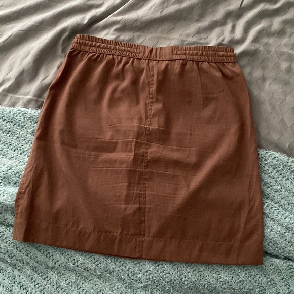 Khaki Mini Skirt - Picture 2 of 2